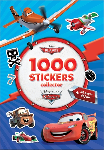 Planes, Cars : 1.000 stickers collector