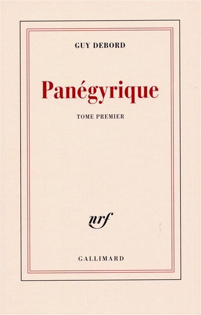 Panégyrique. Vol. 1