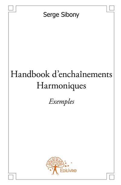 Handbook d'enchaînements harmoniques : exemples