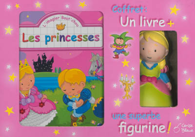Les princesses : coffret un livre + une figurine