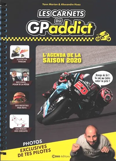 Les carnets du GPaddict : l'agenda de la saison 2020