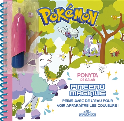 Pokémon : Ponyta de Galar : pinceau magique