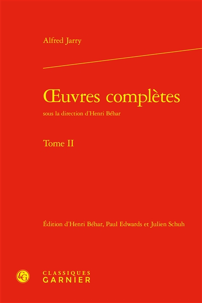 Oeuvres complètes. Vol. 2