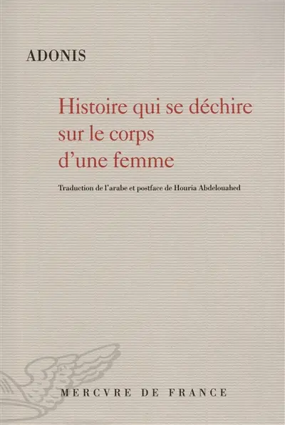 Histoire qui se déchire dans le corps d'une femme : poème à plusieurs voix