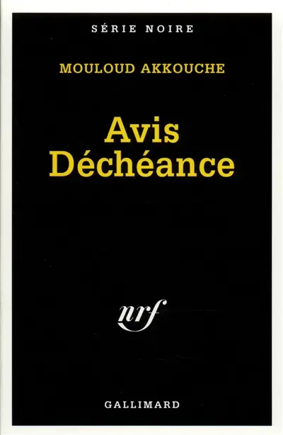 Avis déchéance