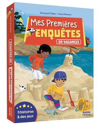 mes premières enquêtes. en vacances : 5 histoires & des jeux