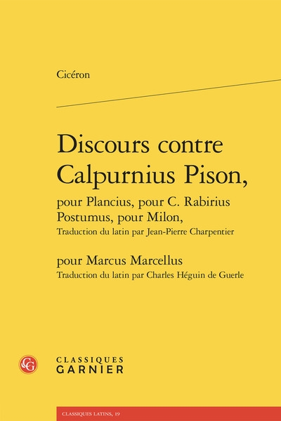Discours contre Calpurnius...