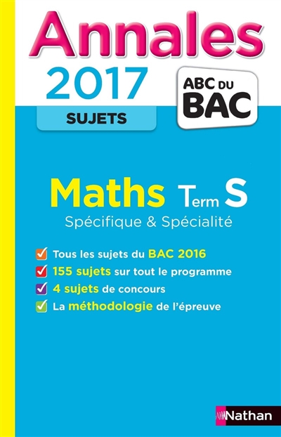 Maths : terminale S...
