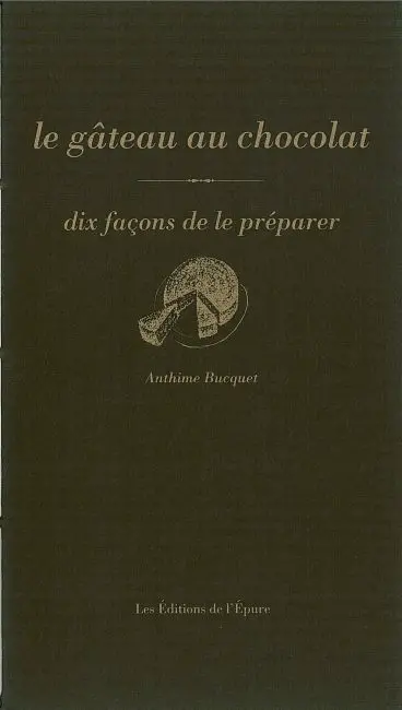 Le gâteau au chocolat : dix façons de le préparer