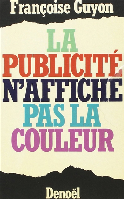 La Publicité n'affiche pas la couleur