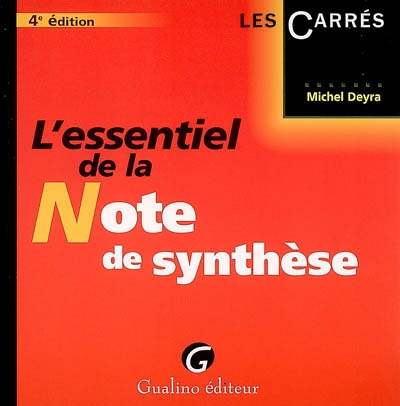 L'essentiel de la note de...