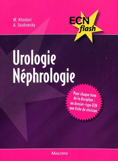 Urologie, néphrologie