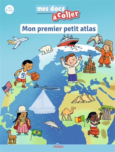 Mon premier petit atlas : autocollants
