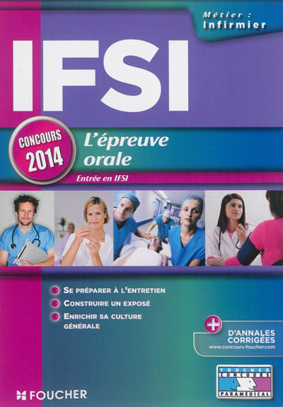 IFSI, l'épreuve orale : entrée en IFSI : concours 2014