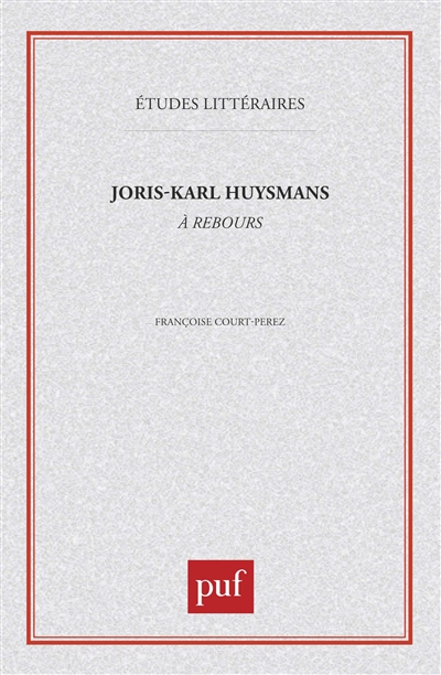 Joris-Karl Huysmans, A rebours