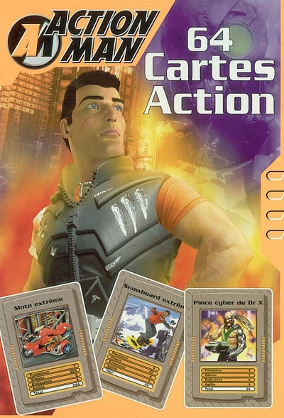 Action Man. Vol. 2003. 64 cartes action