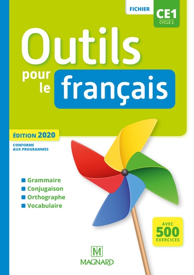 Outils pour le français CE1, cycle 2 : fichier