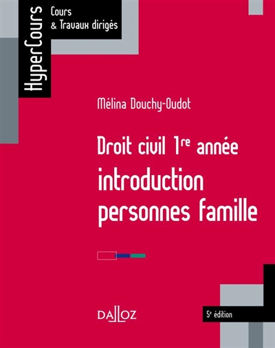 Droit civil 1re année :...