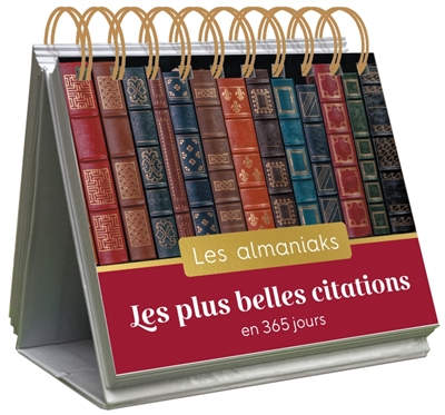 Les plus belles citations en 365 jours