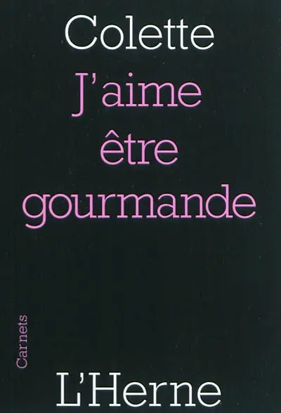J'aime être gourmande