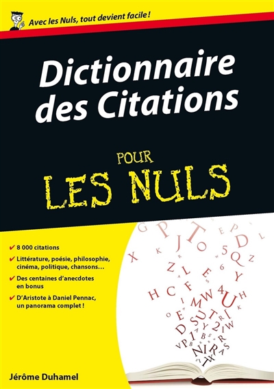 Dictionnaire des citations pour les nuls