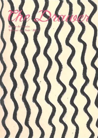 The drawer, n° 19. Noir. Black