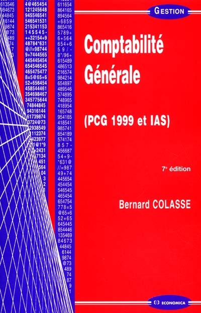 Comptabilité générale : PCG 1999 et IAS
