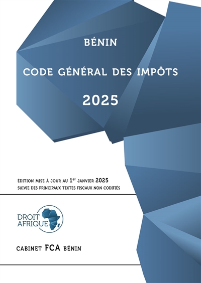 Bénin : Code général des impôts 2025