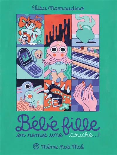 Bébé fille en remet une couche...!