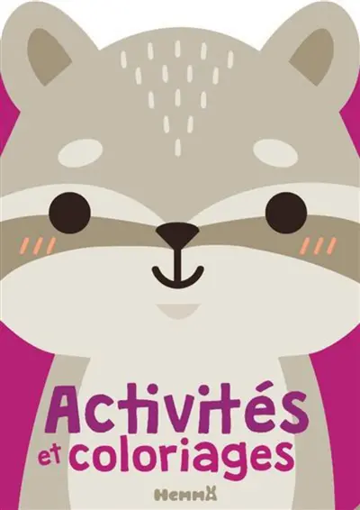 Raton laveur : activités et coloriages