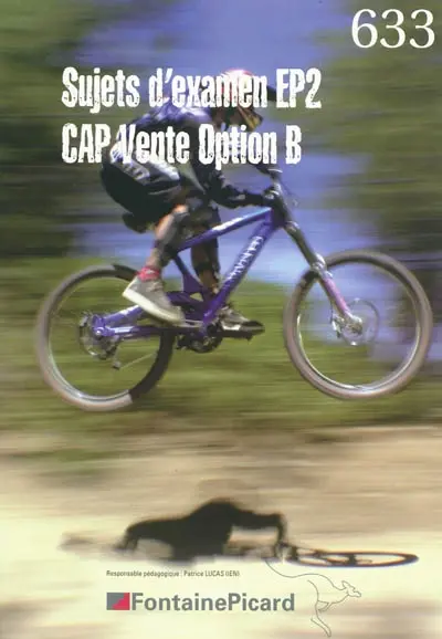 Sujets d'examen EP2, CAP vente option B