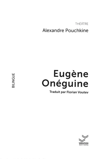 Eugène Onéguine
