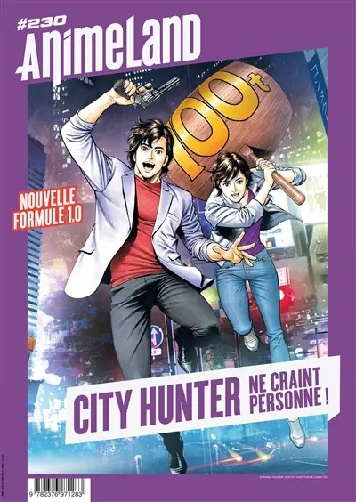 Anime land : le magazine français de l'animation, n° 230. City Hunter ne craint personne !