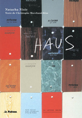 Haus : exposition Haus/ raus-aus, Paris, au Plateau, 6 mars-18 mai 2003