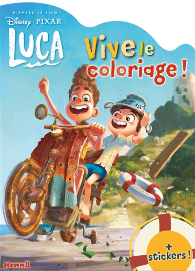 Luca : vive le coloriage ! + stickers