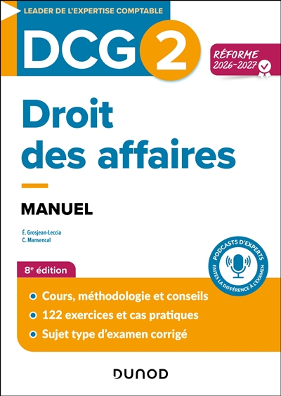 DCG 2, droit des affaires :...