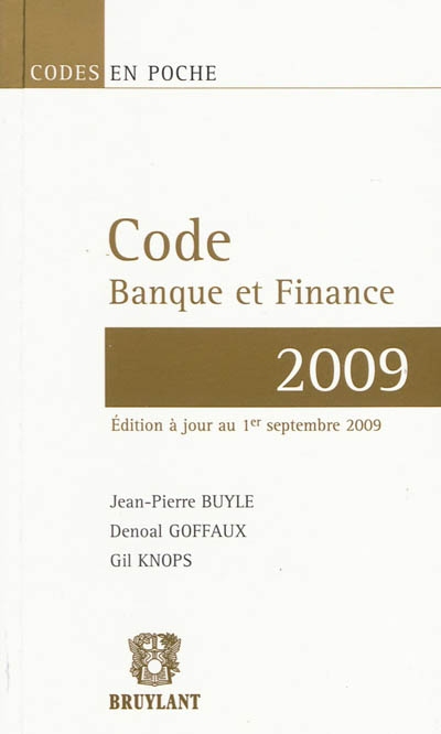 Code banque et finance
