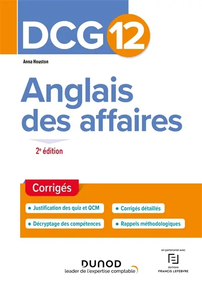 DCG 12, anglais des affaires : corrigés