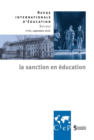 Revue internationale d'éducation, n° 81. La sanction en éducation