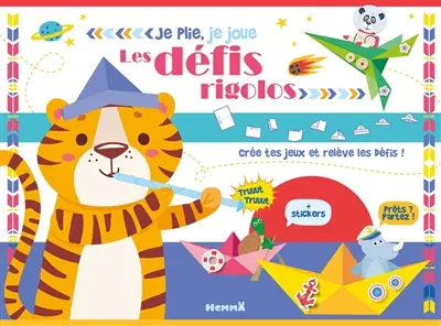 Les défis rigolos : crée tes jeux et relève les défis !