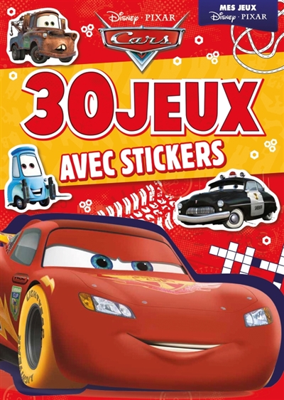 Cars : 30 jeux avec stickers