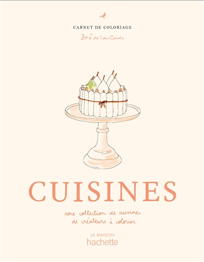 Cuisine : une collection de cuisines de designers à colorier