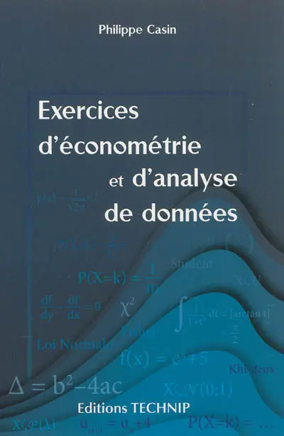 Exercices d'économétrie et d'analyse de données