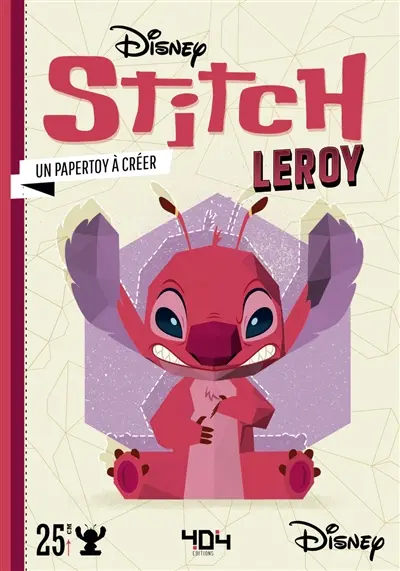 Stitch : Leroy : un papertoy à créer