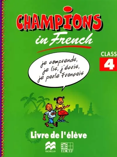 Livre de l'élève, class 4