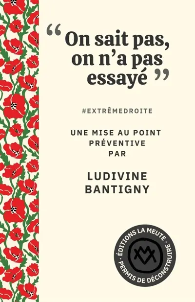 "On sait pas, on n'a pas essayé" : #extremedroite : une mise au point préventive