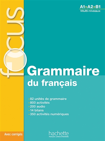 Grammaire du français, A1-B1