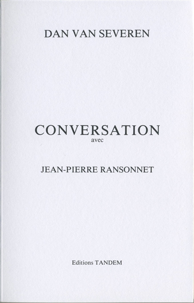Conversation avec Jean-Pierre Ransonnet
