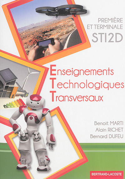 Enseignements technologiques transversaux, première et terminale STI2D