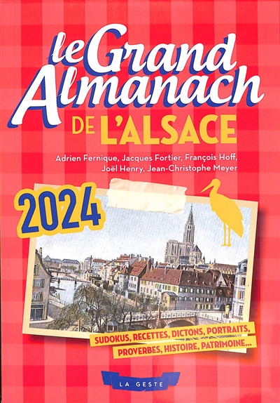 Le grand almanach de l'Alsace 2024